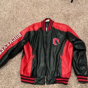 Ohio State Leather Jacket